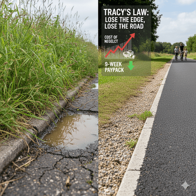 Tracy’s Law: Why Losing the Edge Means Losing the Road - Cover Image